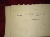 Изюм Харьков Ізюм Харків Luftfeldpostbrief 8.5.43 / 46. I.D. / Isjum / mit Inhalt