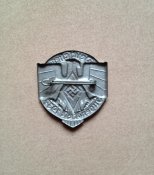 III Рейх,Значок Гитлерюгенд,1937г.