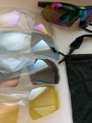 Защитные очки 5 линз.Оправа и линзы подходят к очкам Oakley