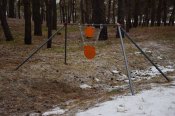 Стойка Средняя с бронированными гонгами 200 и 150 мм (п.645)