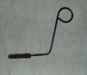 Коленчатый стержень + ершик к ДП-27, Максим