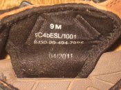 Лот №АО 0022 Сандали армии Великобритании All Terrain Suede Sandals р. 9