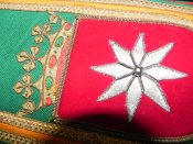 Швейцария оригинальная перевязь через плечо парадной амуниции оркестра почетного караула