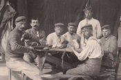 Егерьская курительная трубка, зажигалка, карточка военнопленного на ПМВ.