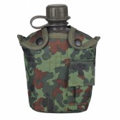 США пластиковая фляга с чехлом флектарн (Mil-Tec). Новая (лот №1)