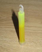 Химический источник света Lightstick, желтый, 6”.