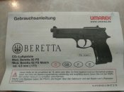 Пневматический пистолет Beretta M92 FS