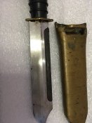 Нож тяжёлого водолаза №2 + ножны