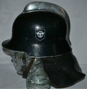 Каска пожарной полиции М34 &quot;feuerschutzpolizei&quot;