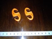 2 шт Карабин пластиковый двойной многофункциональный
