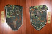Подсумок чехол под саперную лопатку Flecktarn Bundeswehr