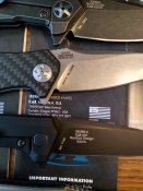 Нож ZT 0808BLK