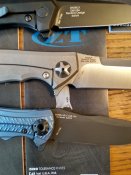 Нож ZT 0609 Blue Sprint Run