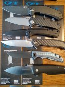 Нож ZT 0609 Blue Sprint Run