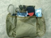 Аптечка медицинский подсумок быстрого доступа Черный