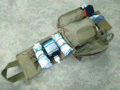 Аптечка медицинский подсумок быстрого доступа Черный