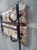 Двойная настенная подставка, для хранения винтовок и карабинов ММГ.