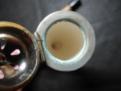 Лот личных вещей на ВМВ (курительная трубка, зажигалка, бирдекель).