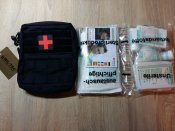 Аптечка Black Large 43 - Piece First Aid Set Leina, Mil - Tec. Німеччина. Новий товар.