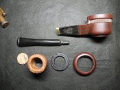 Трубка, портсигар, зажигалка на ВМВ.