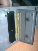 Ящик металлический с дверкой с техники войска связи Советской Армии