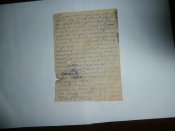 Письмо - трех-угольник с фронта от 4 декабря 1944 года .
