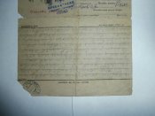 Письмо с фронта в город Славянск Сталинской ( Донецкой ) области . 1944 год .