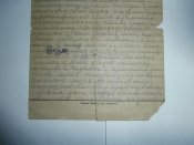 Письмо с фронта в город Славянск Сталинской ( Донецкой ) области . 1944 год .