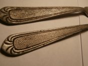 2 вилки с немецких позиций ( Тюрингия ) Германия .