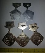 знаки чемпионов и призеров о-ва. "трудовые резервы" 5 шт. одним лотом