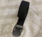 Тактический брючной ремень Слава Украине с пряжкой tactical black (Slava black)