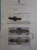 Шпанга бомбардировщика в бронзе Funke & Brüninghaus.