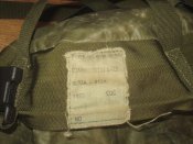 Лот №А2527 Контрактный военный английский спальный мешок (оригинал) р.L + компрессионный мешок