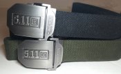 Ремень 5.11 с метал. пряжкой (1.5" Cobra BDU Belt) черный