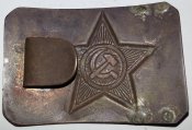 пряжка курсантов РККА обр 1936г. смещение штампа