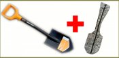 5 лет гарантия оригинальная лопата Fiskars Solid 131417+ чехол