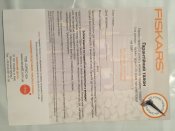 5 лет гарантия оригинальная лопата Fiskars Solid 131417+ чехол