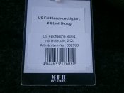 Фляга US bottle 1,89 л армейская американского типа с чехлом, тёмно-зелёная MFH Германия.