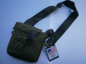 Фляга US bottle 1,89 л армейская американского типа с чехлом, тёмно-зелёная MFH Германия.