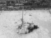КПП на СД-44 самодвижущаяся  пушку