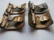 4 бляхи - пряжки Советского солдата .