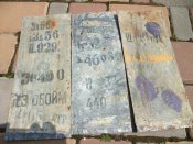 крышки от патронных цинков. 3 штуки