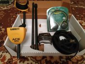 Металлоискатель Garrett ACE 300 + катушка  Mars DISCOVERY 13"