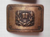 3 пряжки - бляхи школьника ранние Советы .