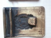 3 пряжки - бляхи школьника ранние Советы .