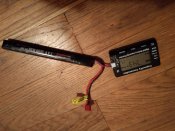 Батареи lipo 7.4 v 1200mA