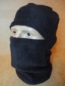 Флисовая балаклава черная