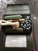 Набор для чистки оружия. CAL 7.62-9 mm, Бундесвер (2 шт.)