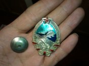 Нагрудной знак 1938 г. Почетный Дорожник НКВД.
