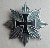 Звезда Большого креста Железного креста. Третий Рейх.